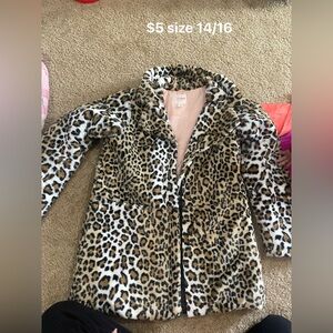 Leopard print jacket